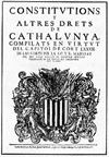Constitutions y Altres Drets de CATHALUNYA